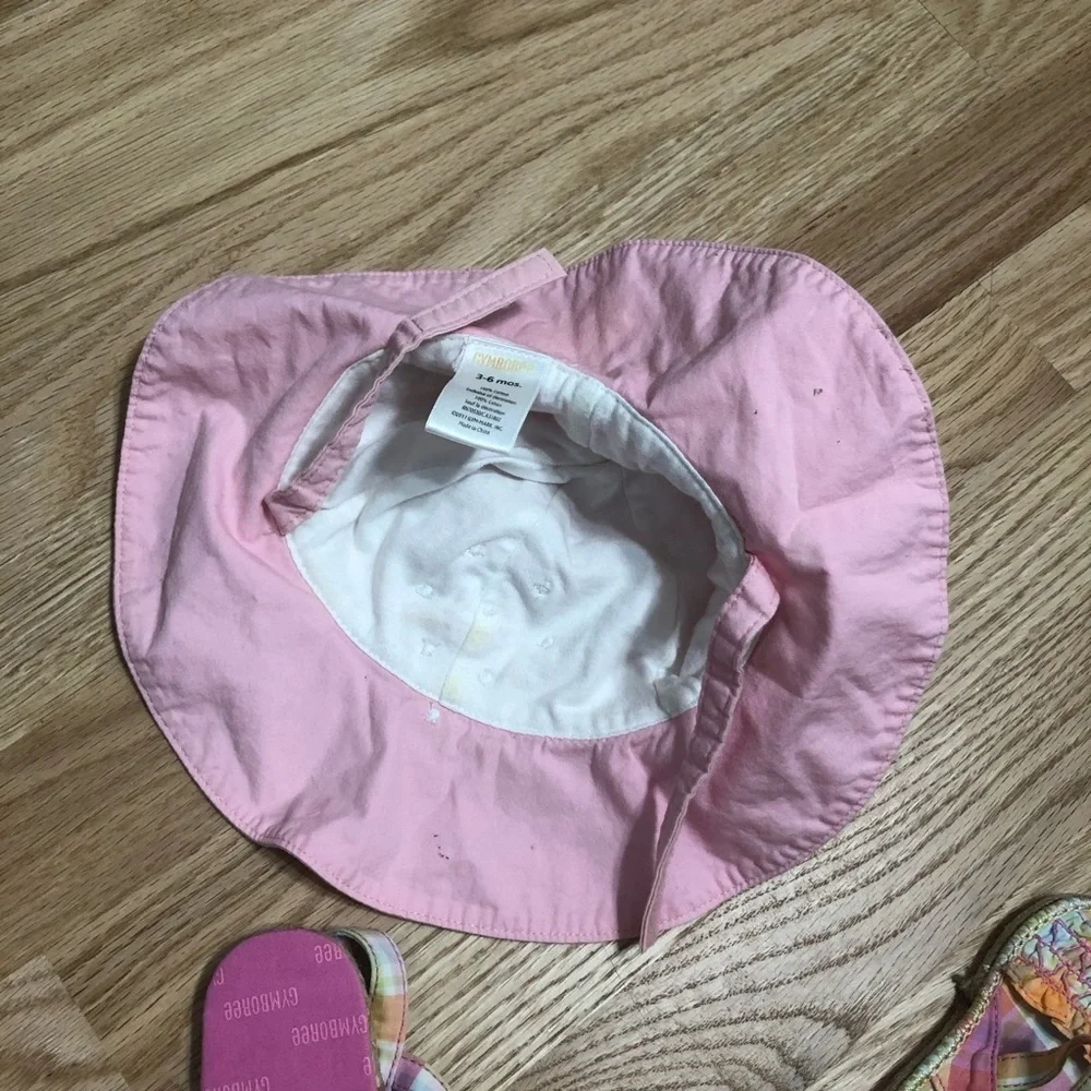 Gymboree Matching Hat and Sandals Summer Baby